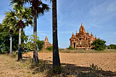 Bagan Myanmar. Minor temples near the Payathonzu. 